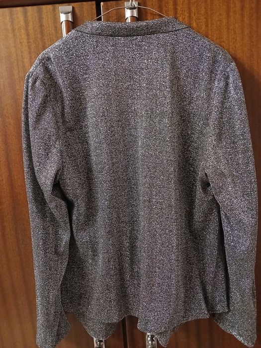 Сако дамско Официално-черно сребристо