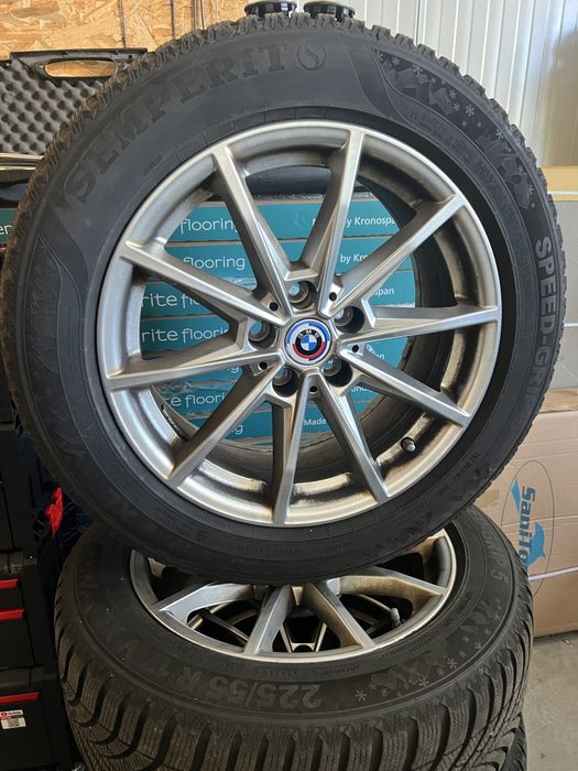 Roti iarna originale BMW G30 5x112 225/55/R17 senzori presiune Dot2024