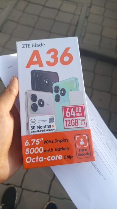 Zte blade a36...