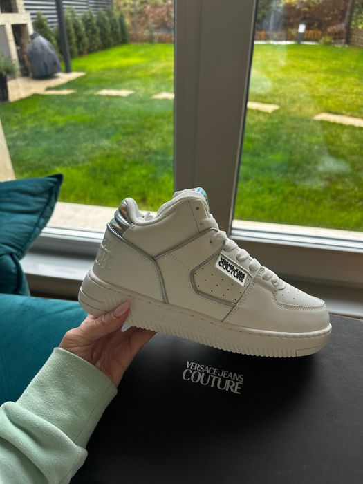 Чисто мови кожени маратонки Versace Jeans Couture 37 номер