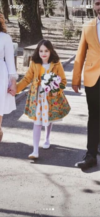 Palton fete de la Andreea Tex 6 ani merge și mai mult