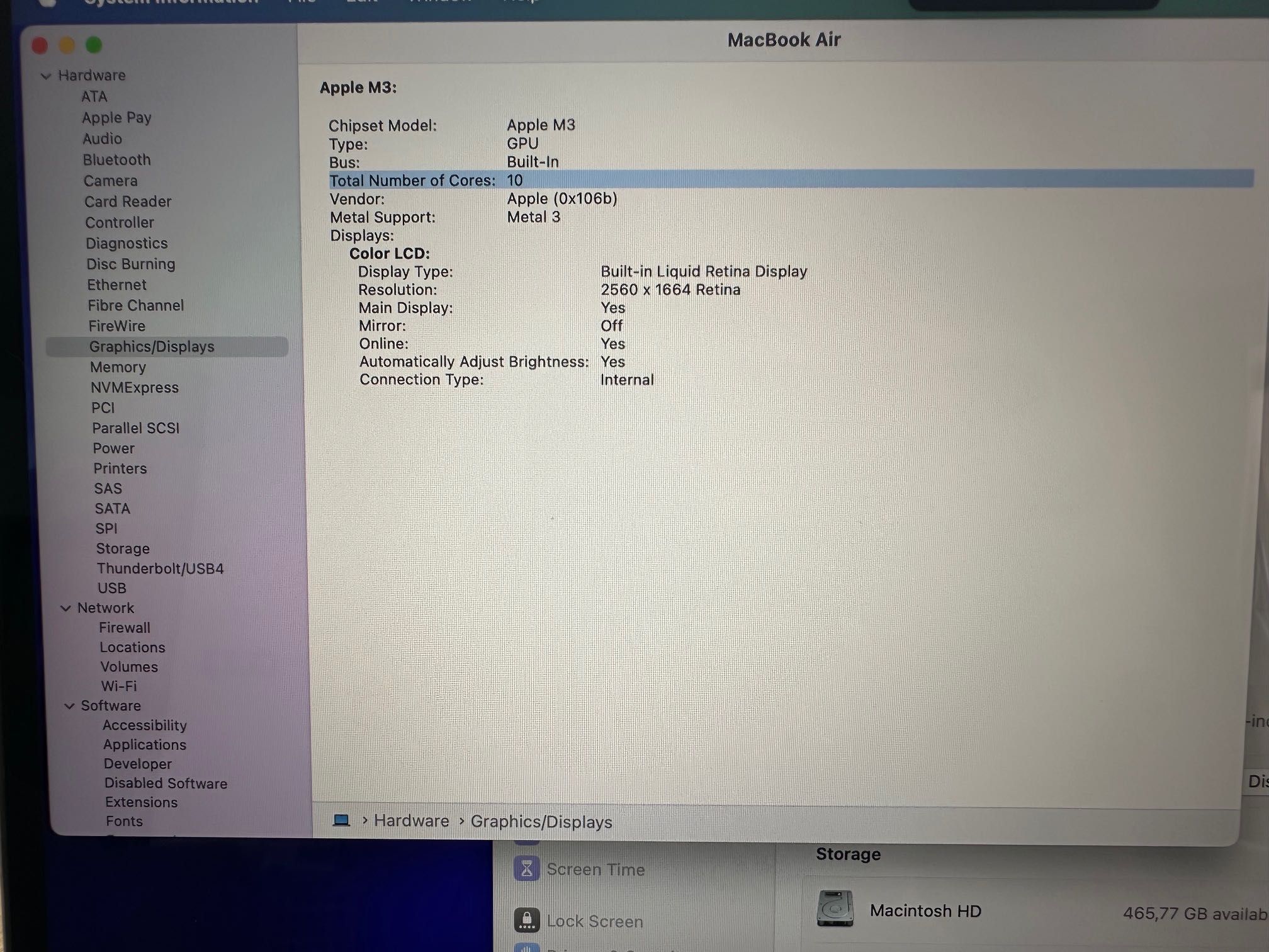 MacBook Air 13" M3 Chip 8-CPU, 10-GPU, 24RAM, 512 SSD В ГАРАНЦИЯ
