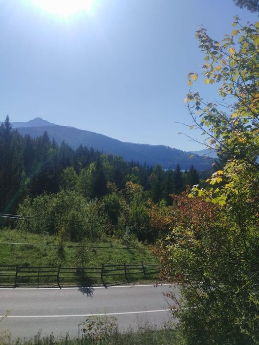 Teren cu vedere la Lacul Izvorul Muntelui si Vârful Toaca