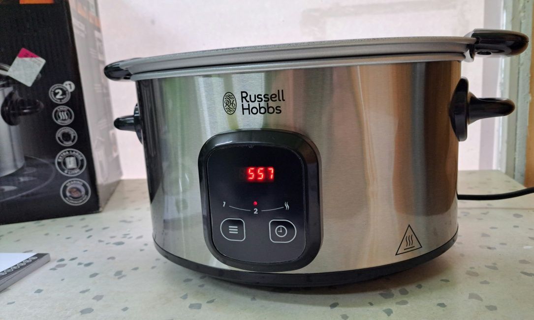 Russell Hobbs MaxiCook 6л,22750-56, 200 W,3  настройки,таймер,подвижен