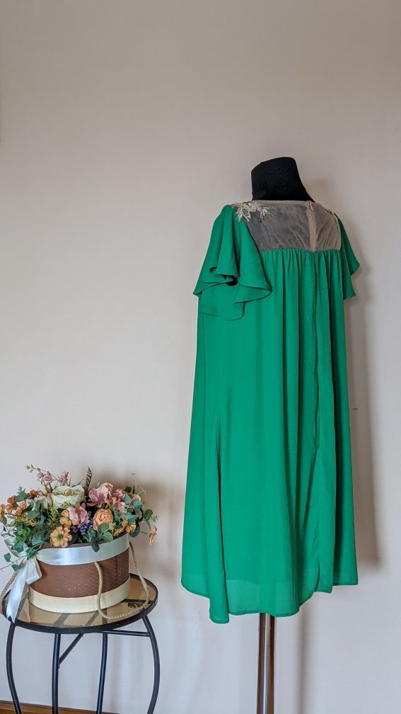 Rochie de ocazie elegantă verde