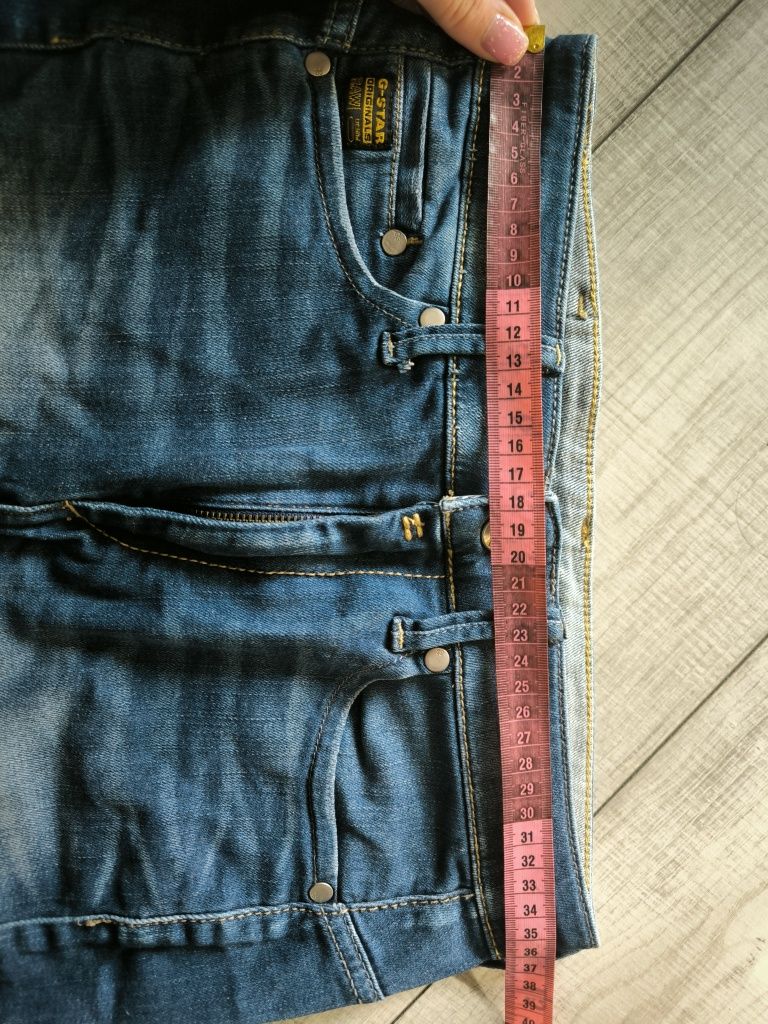 Къса дънкова пола G-Star RAW, размер 27