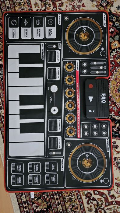 Vand covor muzical tip pian 130x76