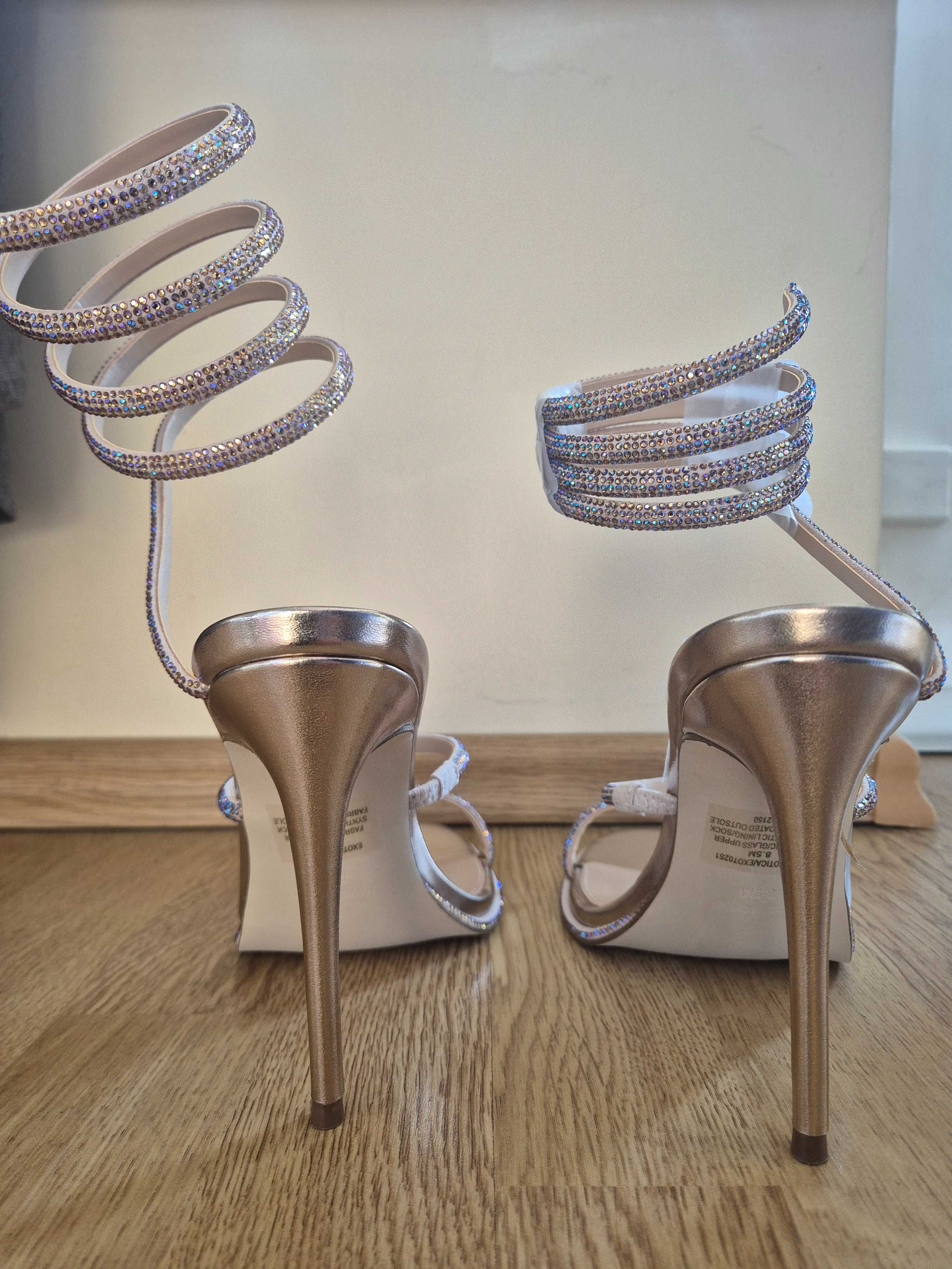 Sandale cu toc/stiletto de dama - NOU! - Steve Madden Exotica