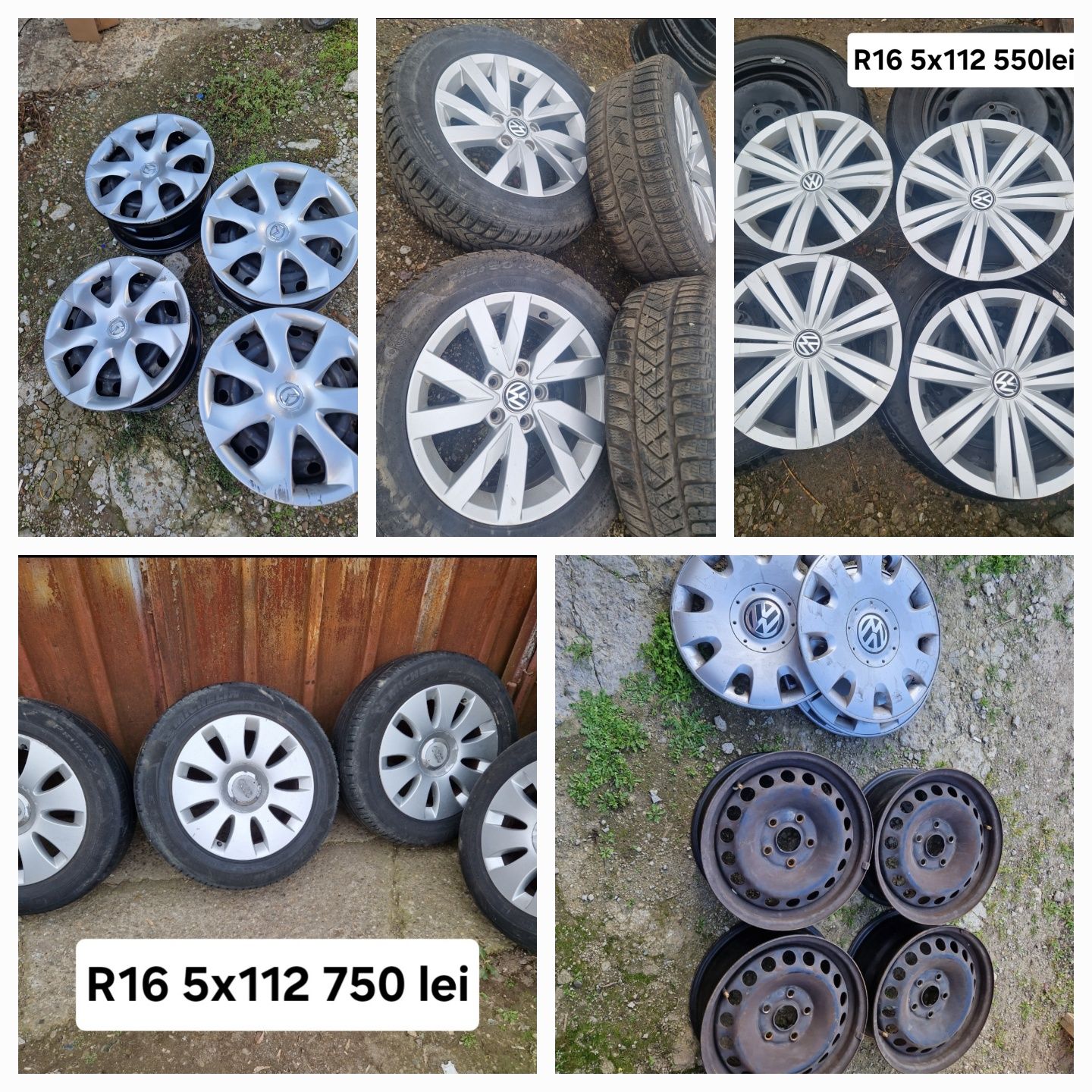 Kituri de rezervă. Compresor. Cric Rezerve slim Jante R15 16 17