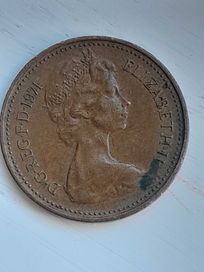 Монета-1 New Penny 1971г.