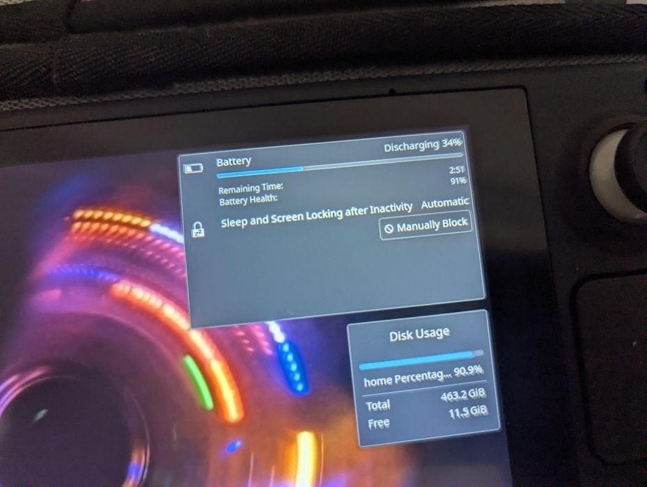 Steam deck 512gb + card SD samsung evo 256