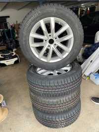 Нови  16 Цола оригинални джанти VW  Passat 215/60 R16 Continental