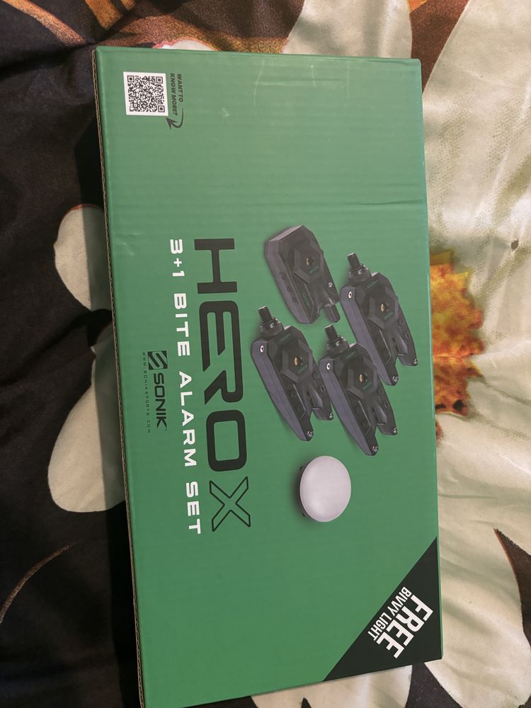 Сигнализатори Соник Hero X,bite alarms