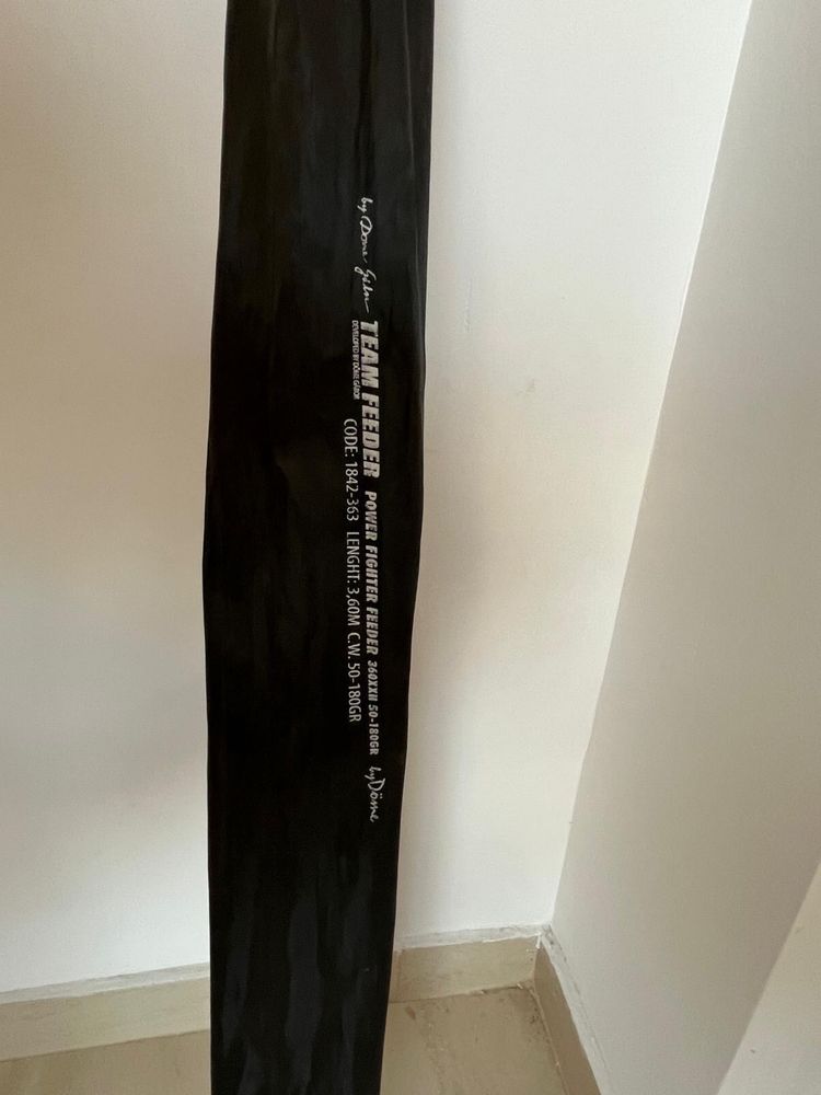 Lanseta Team Feeder Power Fighter 3,6 m+ Mulineta Team Feeder Pro 6000