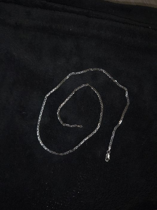 Lăntișor de argint pentru bărbați 50 cm Nou