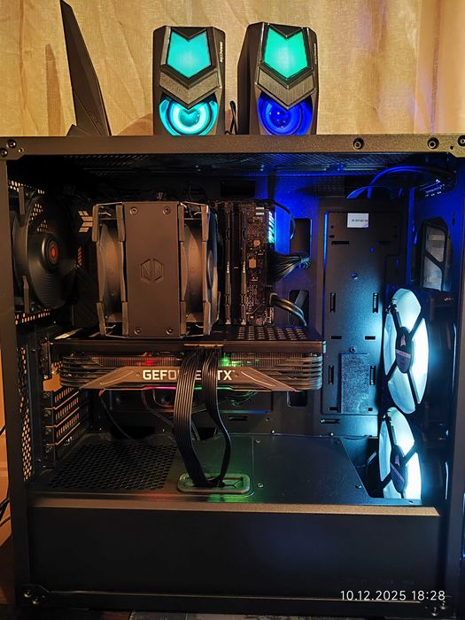 Геймърски i5 12500, RTX 3070 8GB, RAM 32GB DDR5 6000, SSD 512GB NVME
