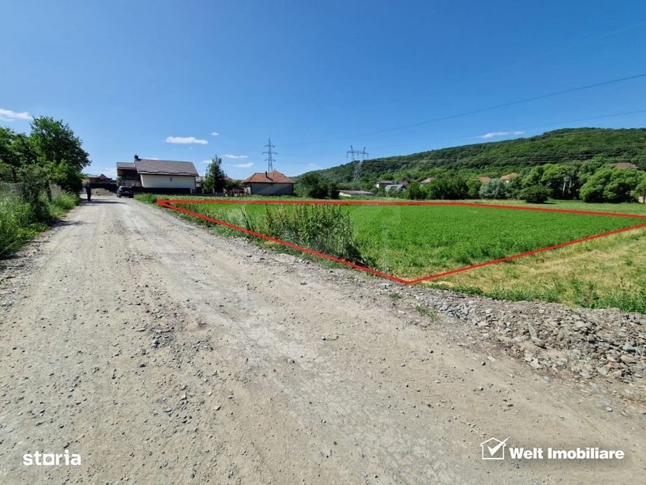 Teren intravilan 2000 mp – Popesti (Baciu) Ideal pentru casa, gradin