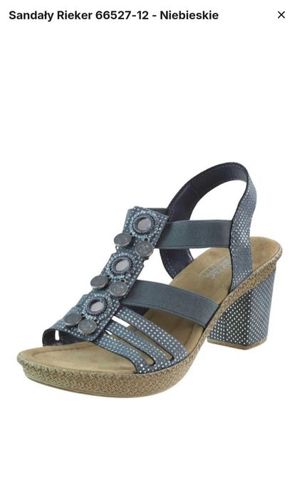 Vand sandale cu toc Rieker