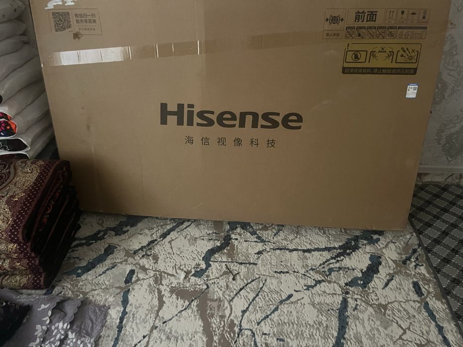 Hisense telvizor 75lik yangi ochilmagan