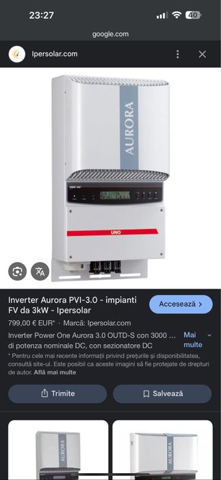 Vând kit panouri fotovoltaice