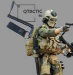 Snur tactic de siguranta , cordon elastic pistol Beretta, Glock, Cz