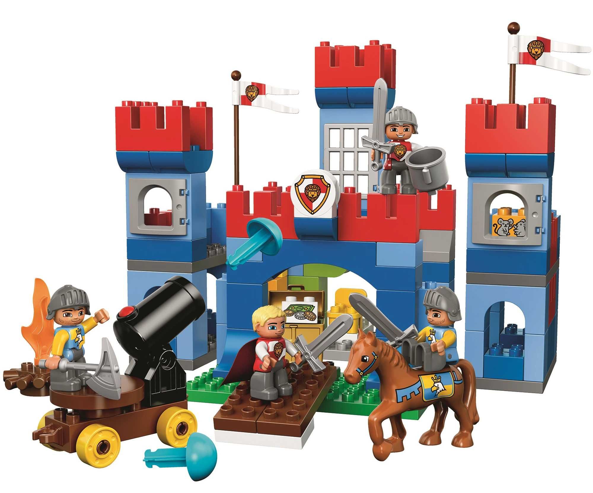 LEGO DUPLO - Castel Royal Mare = Big Royal Castle (10577) + Dragon