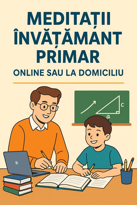 Meditații pentru elevi din învățământul primar