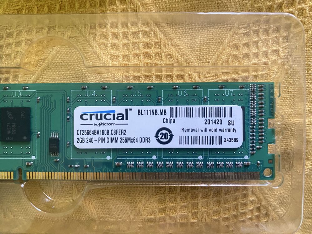Оперативная память ddr3 2 плашки