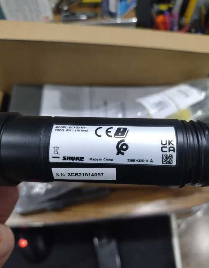 Microfon wireless QLXD2/SM86-K51 - - Shure original ,nou in cutie