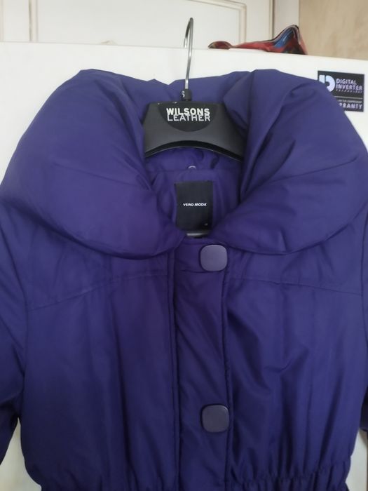 Пухено топло палто М размер