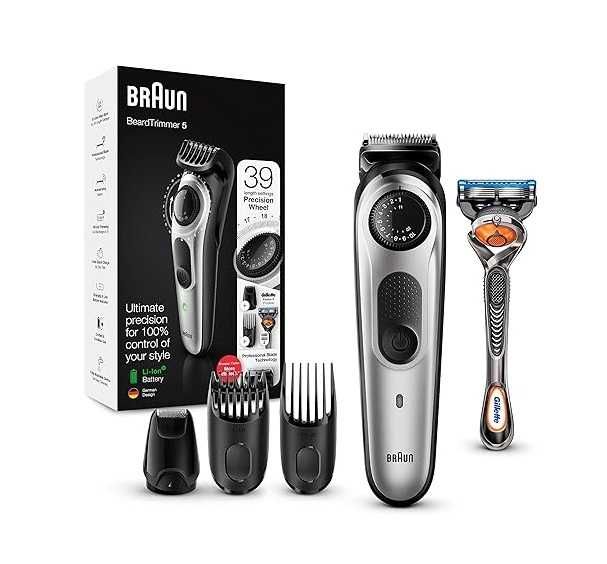 Тример Braun Beard Trimmer 5 (BT5265) машинка за подстригване бръснене