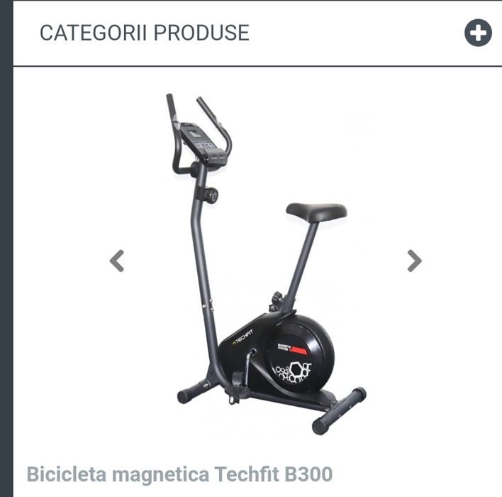 Bicicleta fitness TECHFIT magnetic system