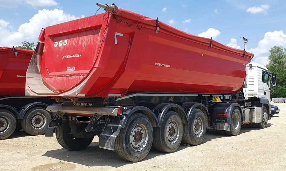 MAN TGS+Semiremorca  Schwarzmuller 2021/Wielton 2016