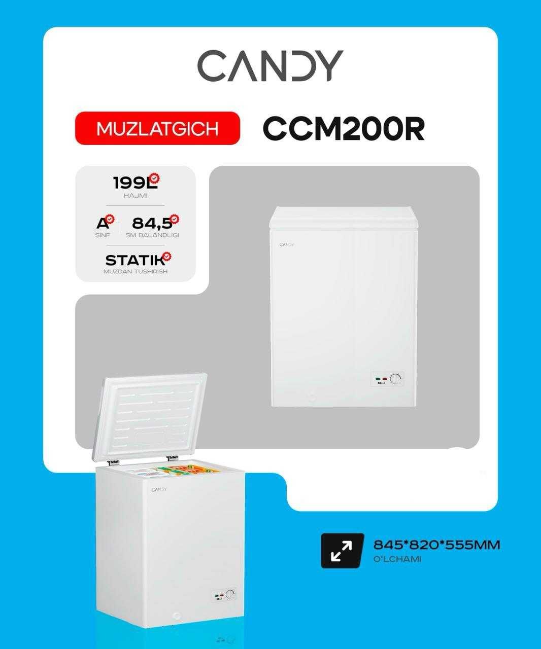 Морозильник Candy Italya New 2025