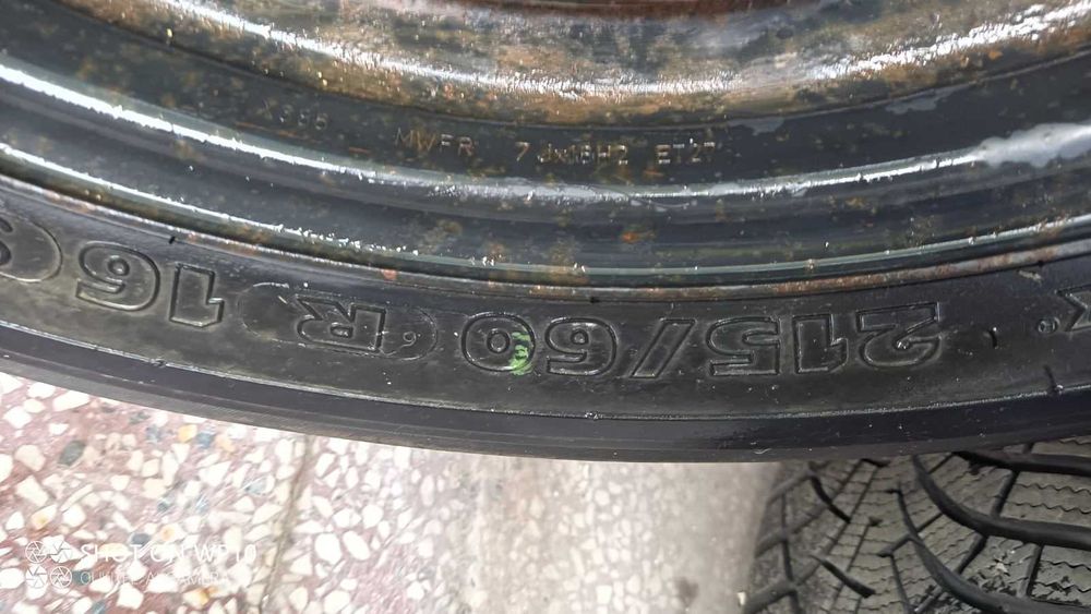 Гума MICHELIN 215/60/16 с джанта