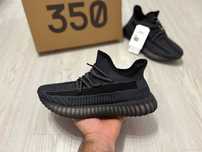 Adidasi Yeezy Boost 350 V2, SNEAKERS NOI, Full Box - Black
