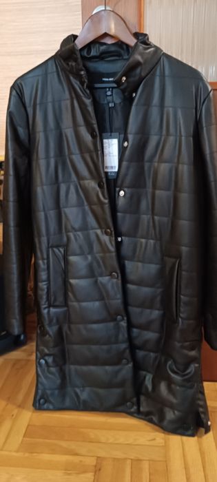 Чисто ново дамско кожено манто VERO MODA