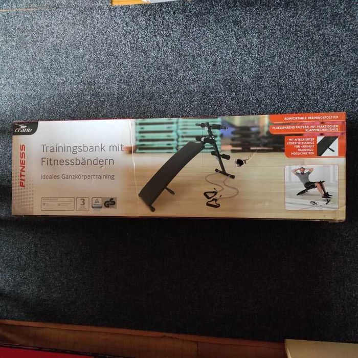 vand banca fitness CRANE ,, nou in cutie ,,