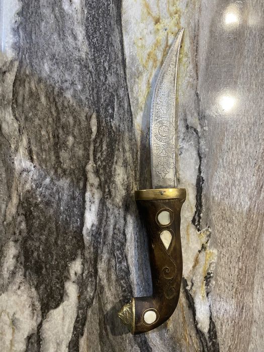 Стар гравиран нож КОЛЕКЦИОНЕРСКИ