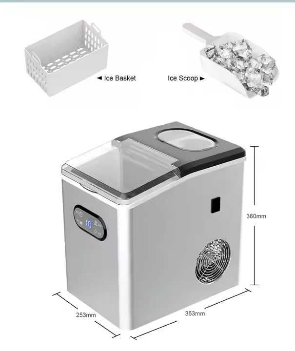 Ледогенератор из нержавеющей стали Duvel DL215  / lyodagenerator