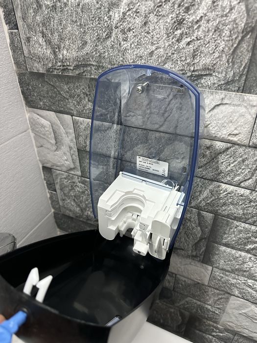 Dispenser ( dozator sapun ) SideUp Alb/Negru