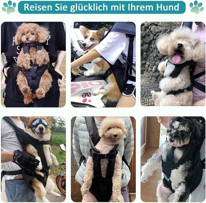 Rucsac pentru câini ALLSOPETS pentru câini de talie medie