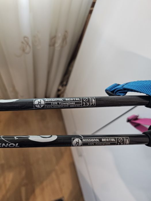 Bete schi Rossignol, marime 125cm,  made in Italia,