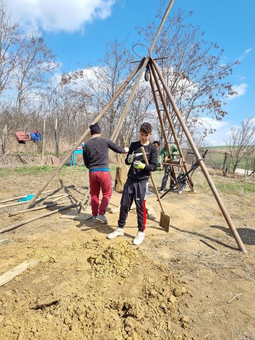 Foraje puturi prelungiri piloni denisipari