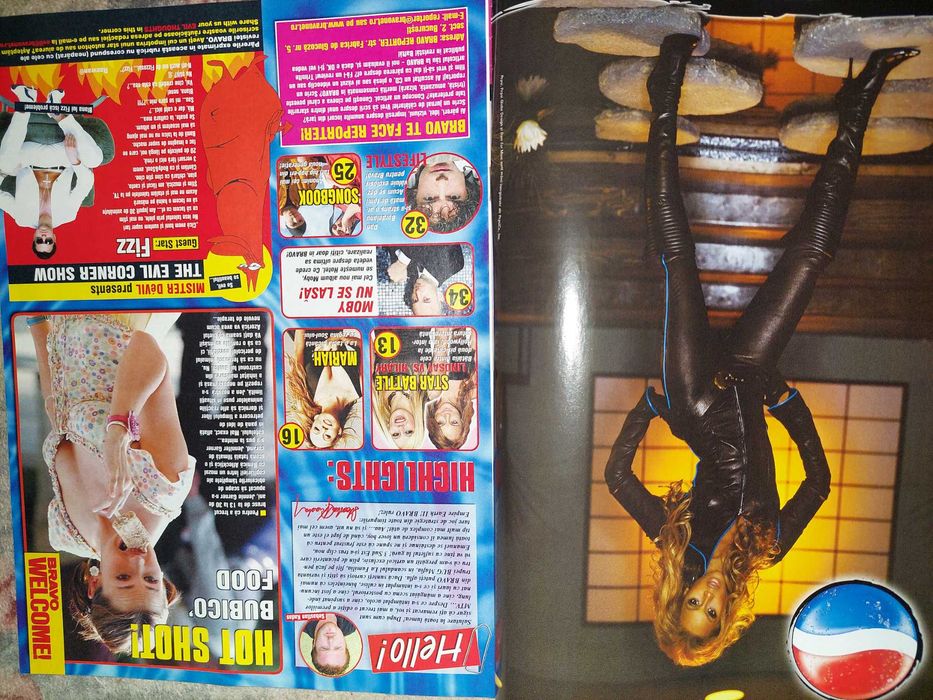 Revista Bravo cu Akcent, Julie Chelaru, Activ, CRBL pe coperta