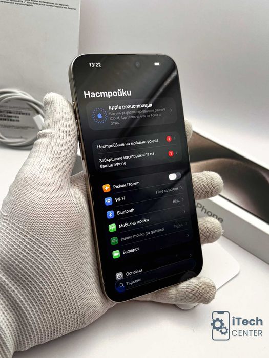 iPhone 15 Pro MAX, 512GB, 100% батерия, КАТО НОВ, 1г. пълна ГАРАНЦИЯ!