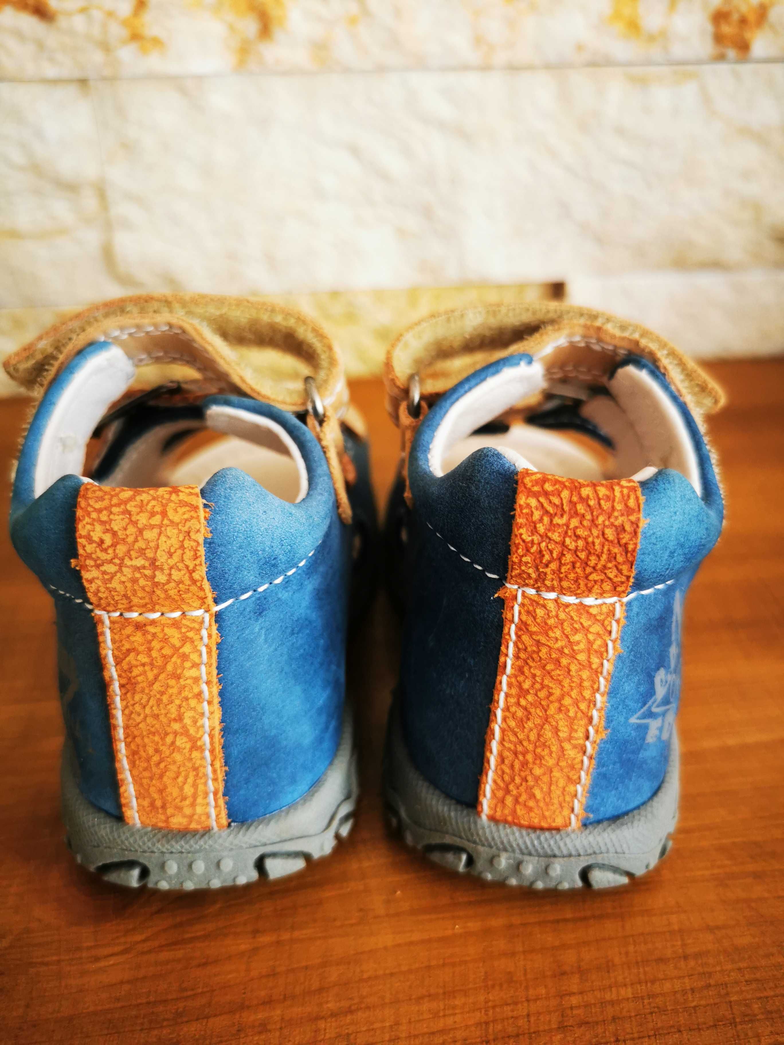 Sandale piele pentru băieți mărime 20 marca DDSTEP