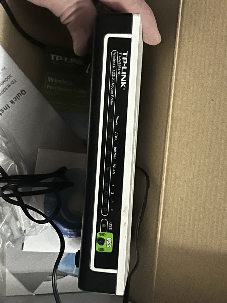 Adsl модем и роутер. Tp-link