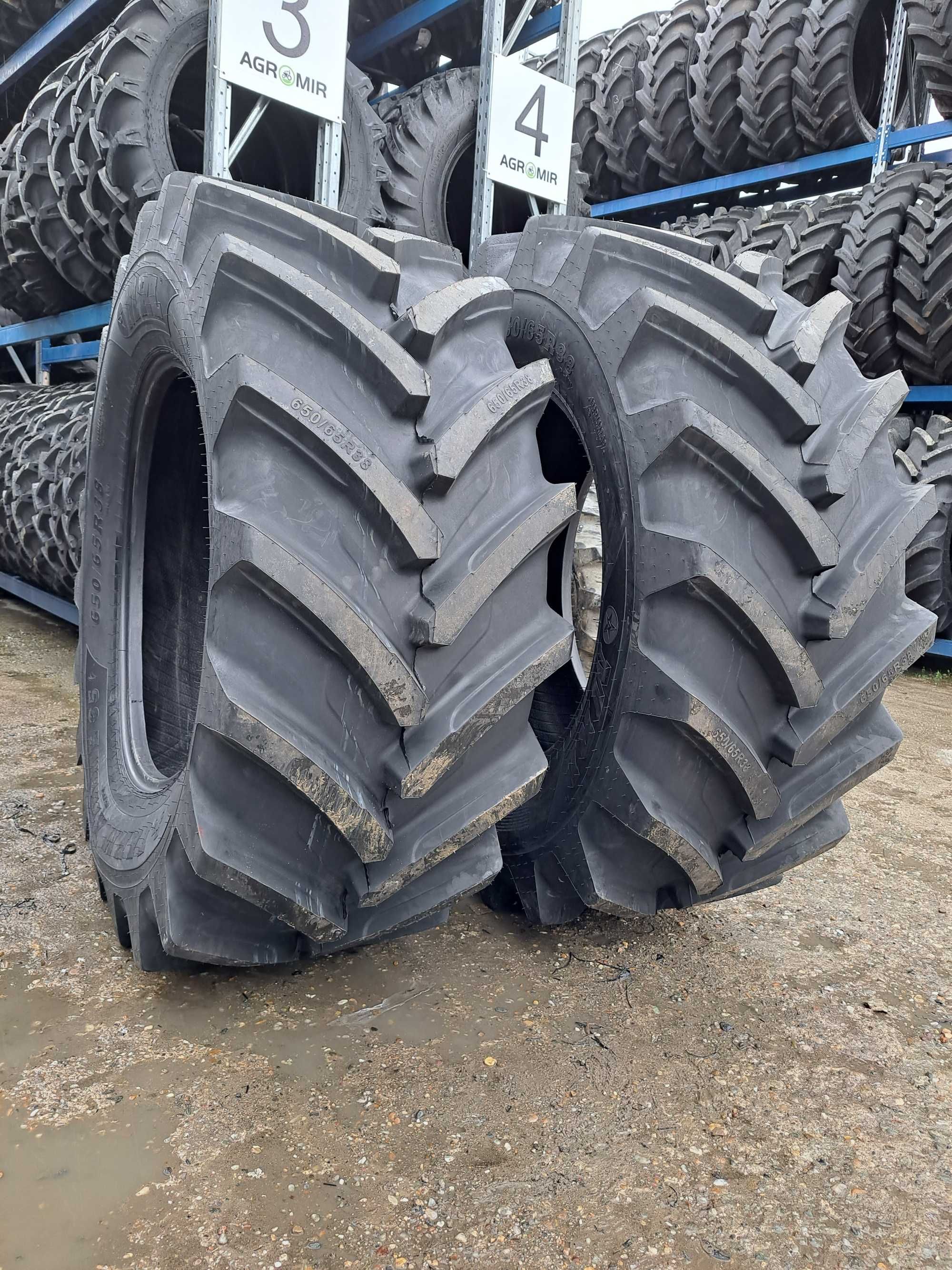 Anvelope radiale 650/65R38 marca MRL cauciucuri noi TRACTOR FENDT