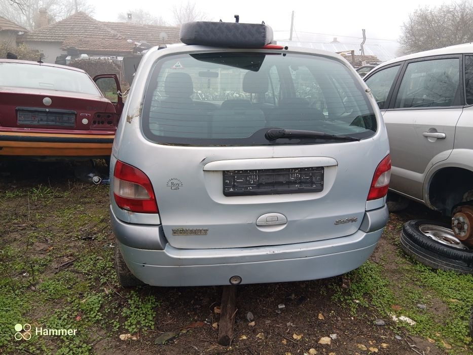 Продавам Рено Сценик 2000 кубика бензин на части Рено scenic